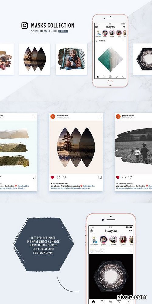 CM - Instagram Masks Collection 1170180