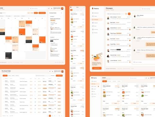 'Reztro - Restaurant Dashboard'