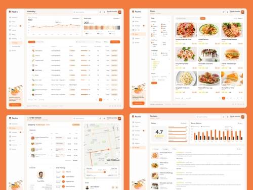 'Reztro - Restaurant Dashboard'