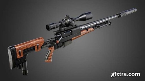 Udemy - Mastering 3D Modeling: Create a Sniper Rifle