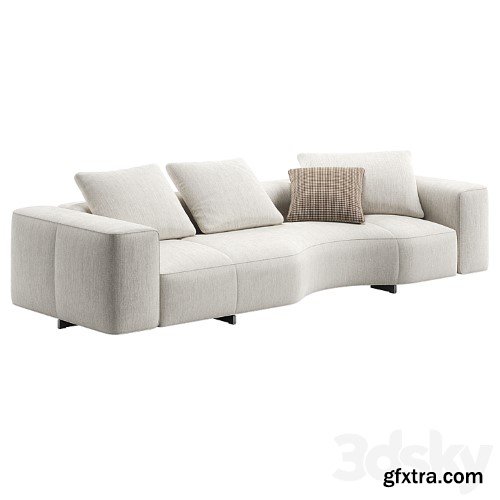 3dsky Pro - Yves Sofa 04 by Minotti