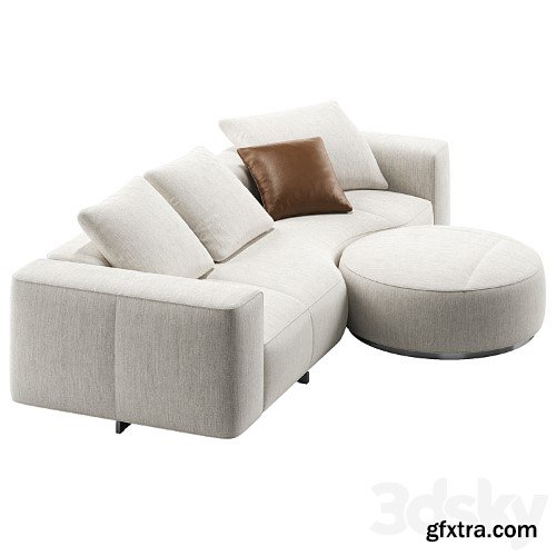 3dsky Pro - Yves Sofa 04 by Minotti