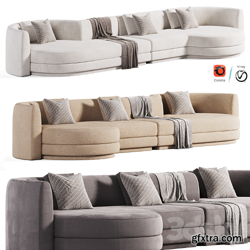 3dsky Pro - UBE sofa Christophe