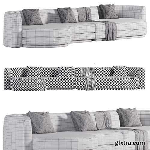 3dsky Pro - UBE sofa Christophe