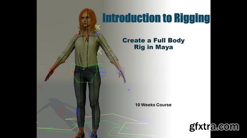 CGCircuit - Introduction to Rigging - Create a Full Body Rig in Maya