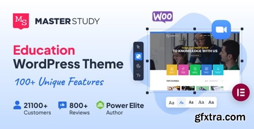 Themeforest - Masterstudy v4.8.93 - Education WordPress Theme - nulled