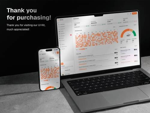'Manatzy – HR Management Dashboard UI Kit'