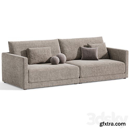3dsky Pro - Blanche Katarina Corner Sofa By blanche