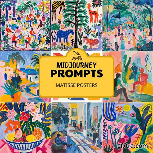 Midjourney Prompts for Matisse Posters Midjourney Prompts for Matisse Posters