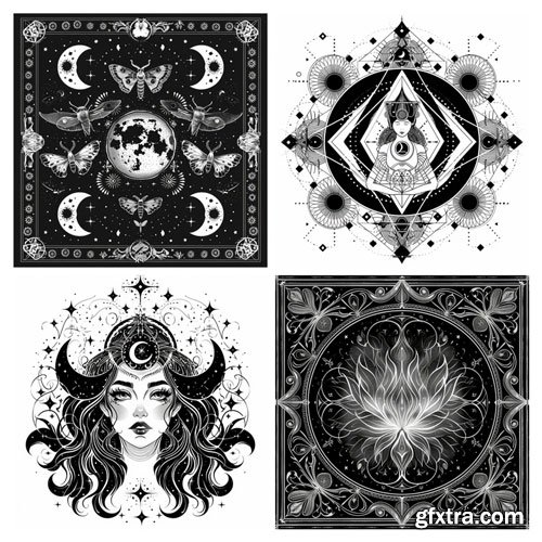 Midjourney Prompts for Esoteric Illustrations