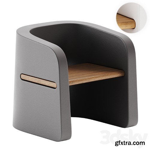 3dsky Pro - Talea Chair by Plust / Garden chair