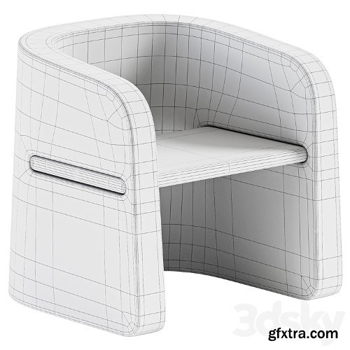 3dsky Pro - Talea Chair by Plust / Garden chair
