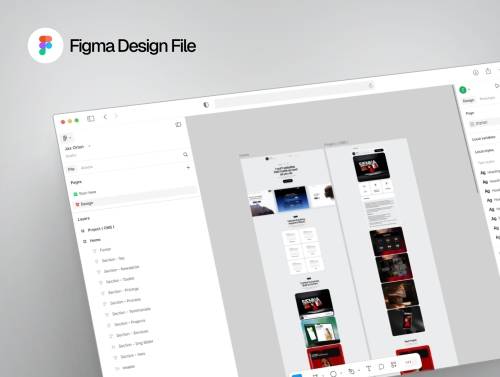 'Jax Orion — Ultimate Portfolio Framer Template'