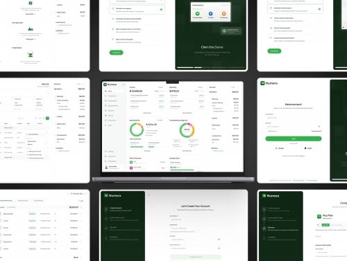 'Numera - Finance Dashboard UI Kit'