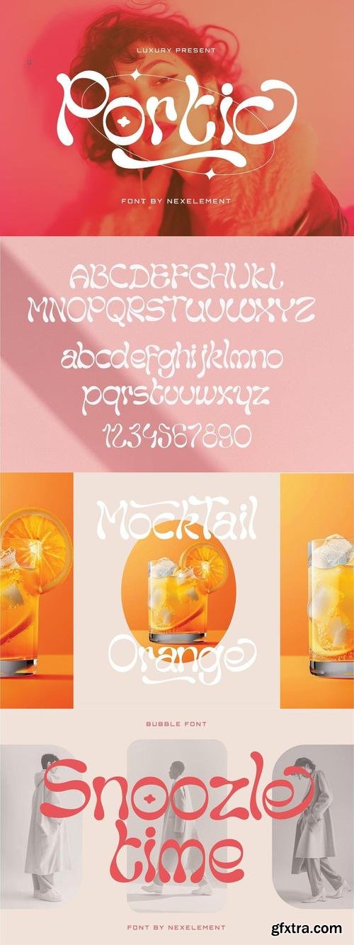 Portic - Aesthetic Font