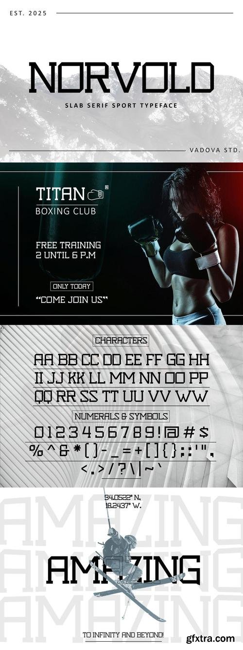 Norvold Slab Serif Font