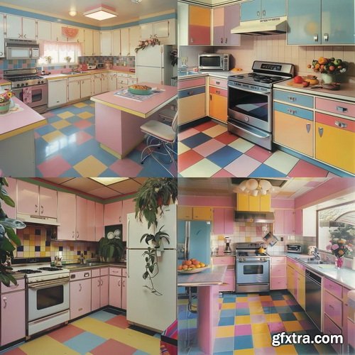 Midjourney Prompts for Vintage Interior Design