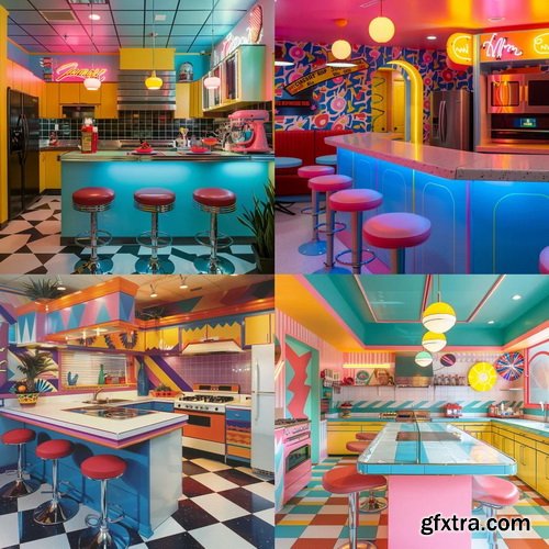 Midjourney Prompts for Vintage Interior Design
