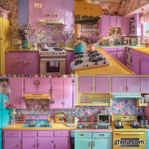Midjourney Prompts for Vintage Interior Design