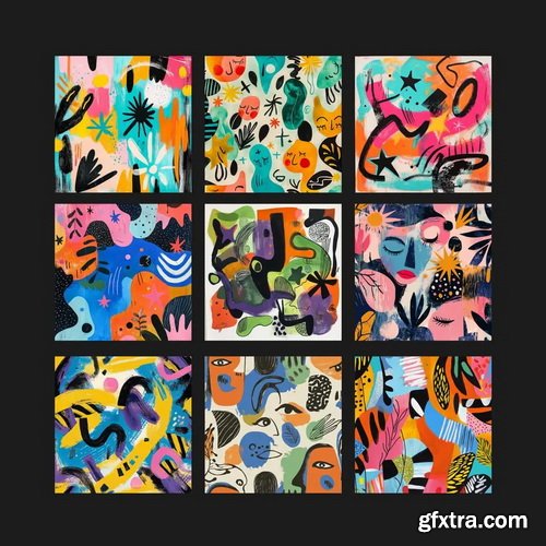 Midjourney Prompts for Colorful Abstract Painting Midjourney Prompts for Colorful Abstract Painting