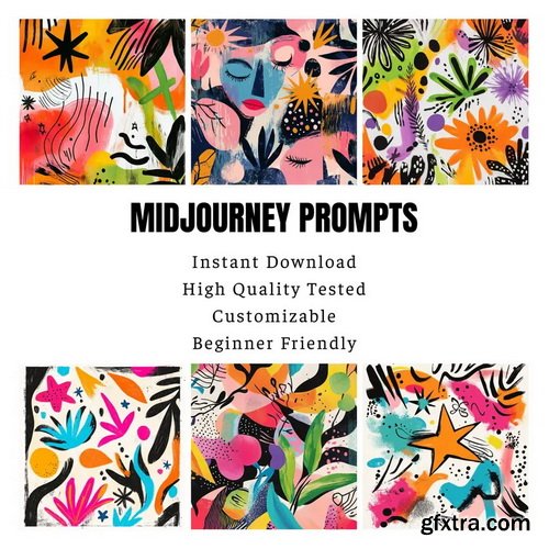 Midjourney Prompts for Colorful Abstract Painting Midjourney Prompts for Colorful Abstract Painting