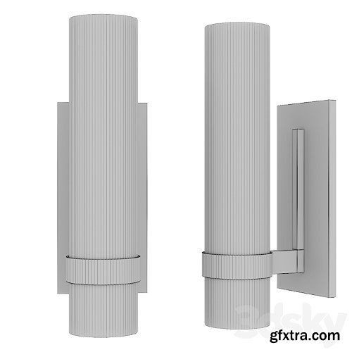 3dsky Pro - Restoration Hardware RAVELLE GRAND SCONCE Black