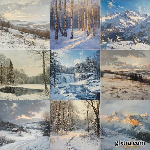 Midjourney Prompts for Oil Painting Nature