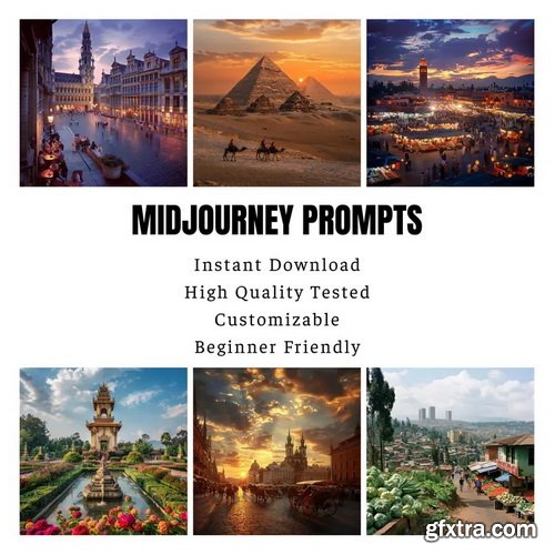 Midjourney Prompts for Travel Phothography