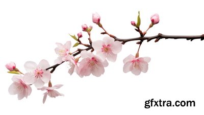 SPRING BRANCHES - Buds, Sprouts & Flowered 85xPNG SPRING BRANCHES - Buds, Sprouts & Flowered 85xPNG