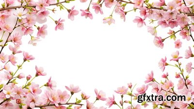 SPRING BRANCHES - Buds, Sprouts & Flowered 85xPNG SPRING BRANCHES - Buds, Sprouts & Flowered 85xPNG