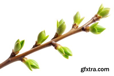 SPRING BRANCHES - Buds, Sprouts & Flowered 85xPNG SPRING BRANCHES - Buds, Sprouts & Flowered 85xPNG