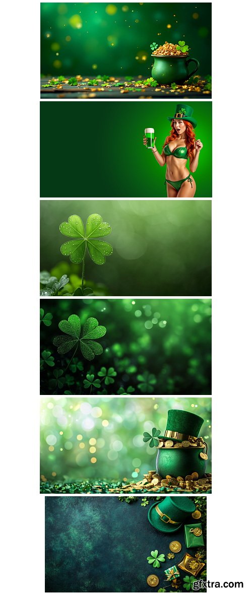 St. Patrick's Day Collection 9xPNG, 37xJPG