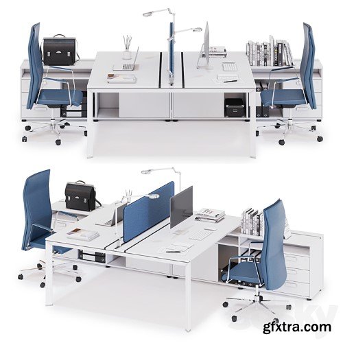 3dsky Pro - Office workspace LAS 5TH ELEMENT (v21)