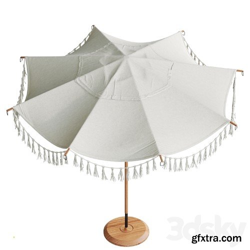 3dsky Pro - Round Cantilever Outdoor Patio Umbrella Pottery Barn 005