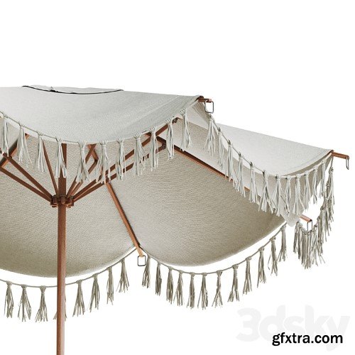 3dsky Pro - Round Cantilever Outdoor Patio Umbrella Pottery Barn 005