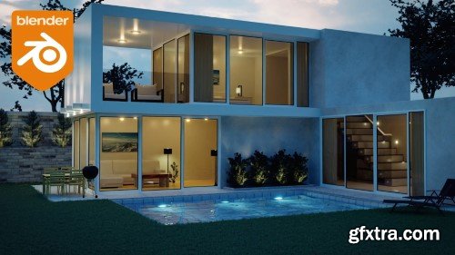 Skillshare - Create & Design a Modern 3D House in Blender