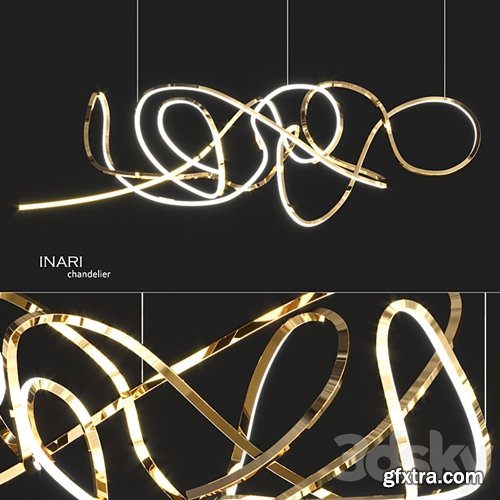 3dsky Pro - Inari Chandelier by Cameron Design