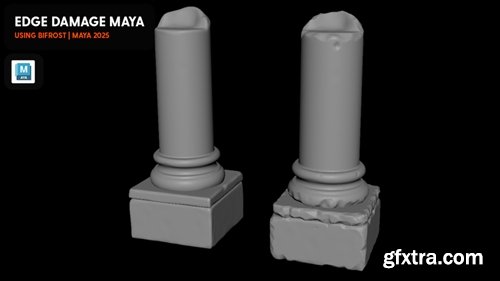 Cgside - Maya 2025 | Edge Damage with Bifrost