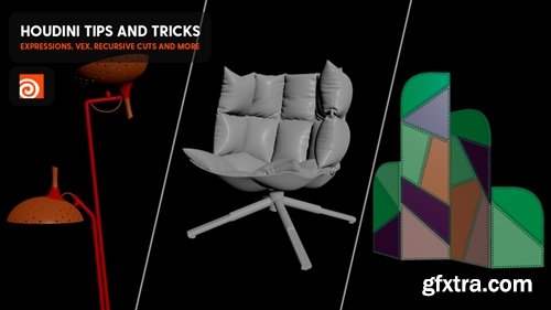 Cgside - Houdini Tips | Expressions, VEX, Recursive Cuts and more