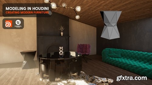 Cgside - Modern Furniture Modeling in Houdini