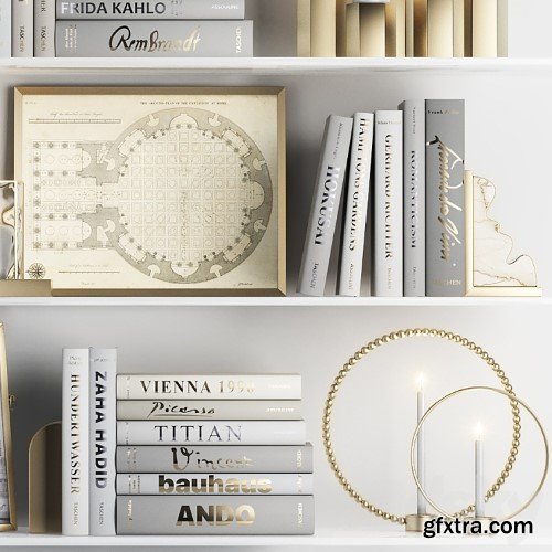 3dsky Pro - DECORATIVE SET 05 (white)