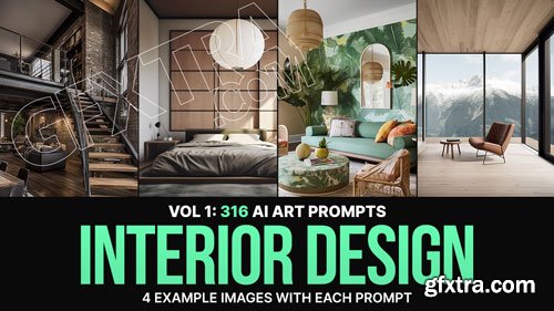 316 Midjourney Prompts for Interior Design