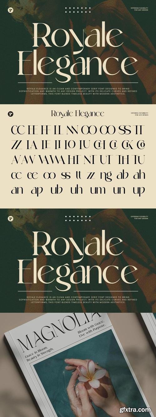 Royal Elegance - Modern Luxury Feminine Serif