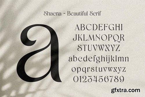 CreativeMarket - Shaena - Beautiful Serif