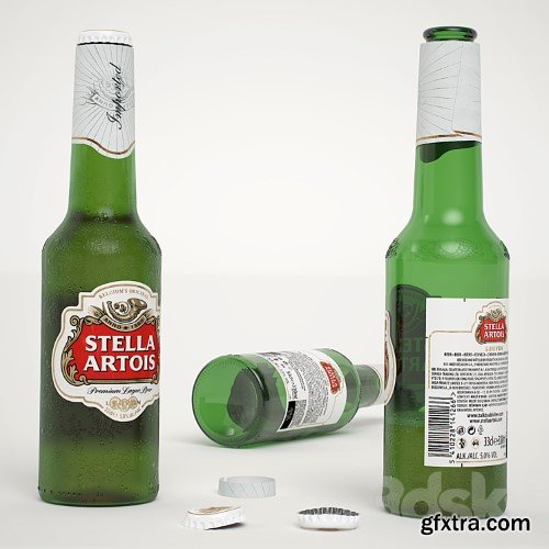 3dsky Pro - Hoegaarden and Stella Artois Beer