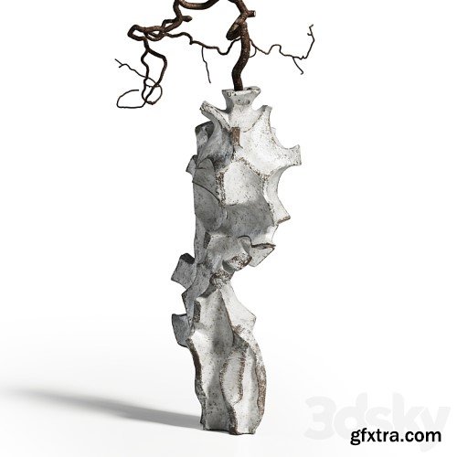 3dsky Pro - Vase Stone Stone Temple XXXV