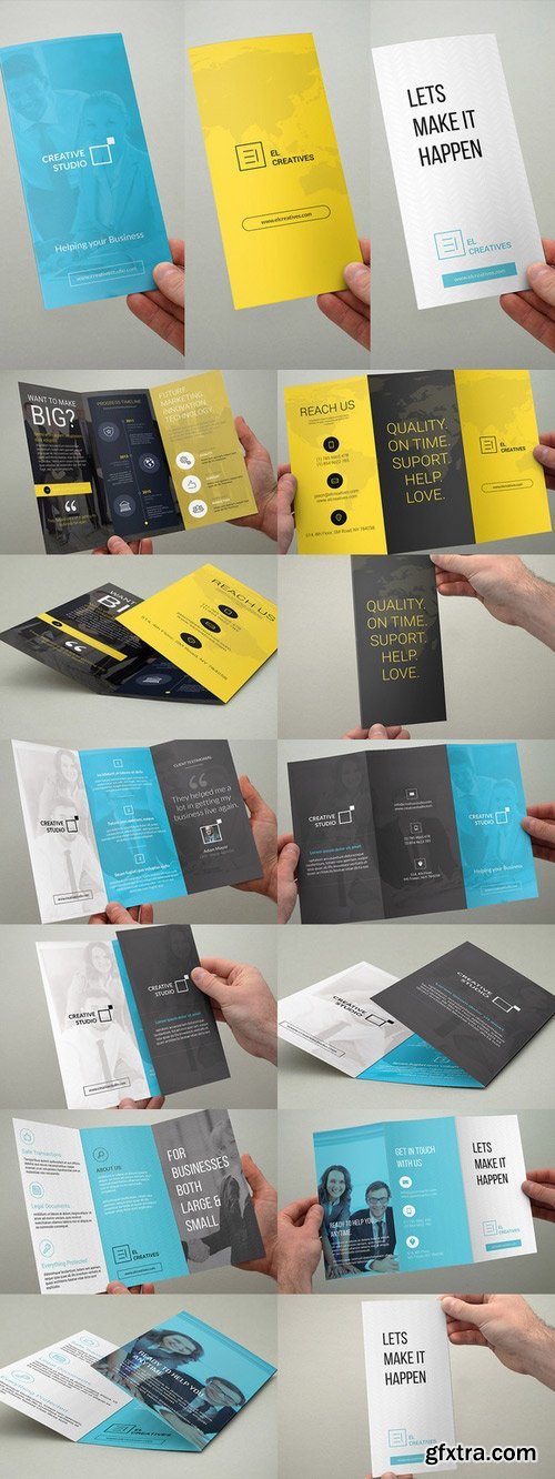 CM - Bundle - Trifold Brochures - 3 in 1 439913