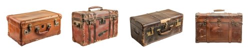 VINTAGE ACCESSORIES - HANDBAGS &amp; SUITCASES 8xPNG