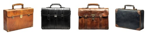VINTAGE ACCESSORIES - HANDBAGS &amp; SUITCASES 8xPNG