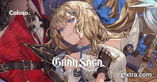 Coloso - A character illustration with transparent colors that seem to be filled with water